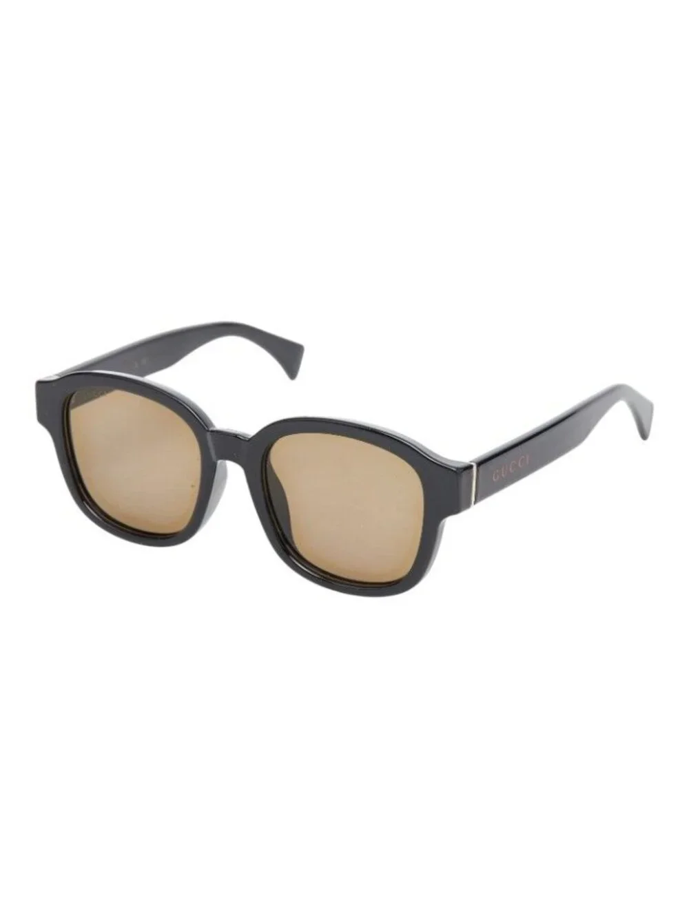 Gucci Asian Fit UV Cut Purple External Cut Sunglasses Black Acetate 1- Eyewear